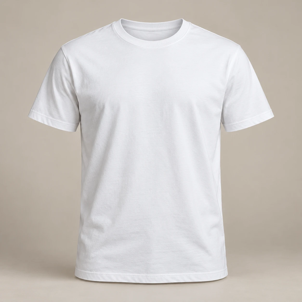 Crew Neck Cotton T-Shirt