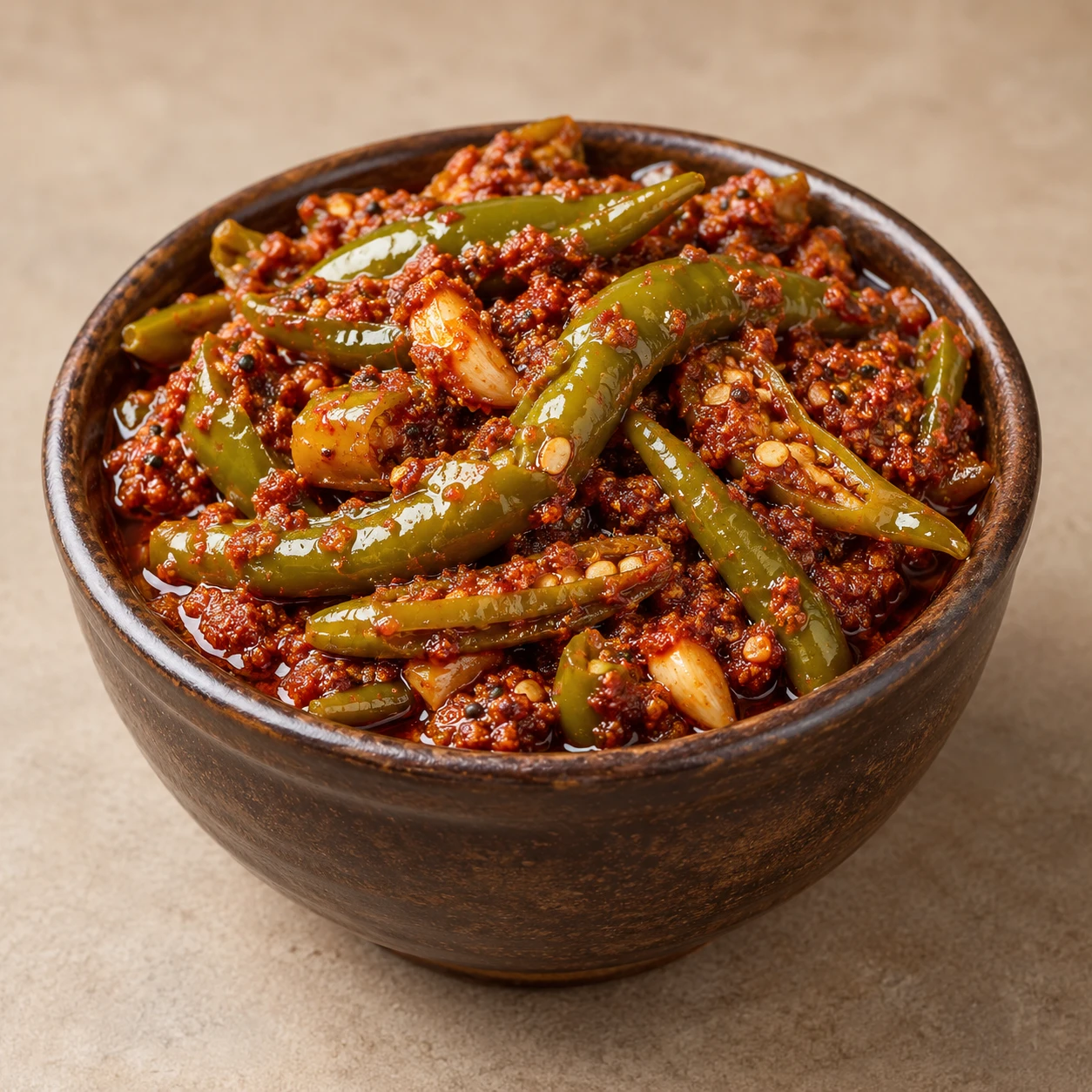Green Chilli Pickle